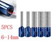 Thread Angle Grinder Drill Bit For Marble Granite Glass Dry Drilling With Cooling Wax Hole Opener Power Tool Accessories