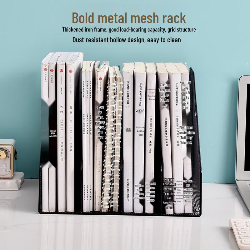 Multi-layer Metal Desk File Organizer