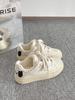 Dopamine Spring and Summer Platform White Shoes Women's 2025 New Casual Board Shoes Women's Shoes Cute Student Puppy Bread Shoes