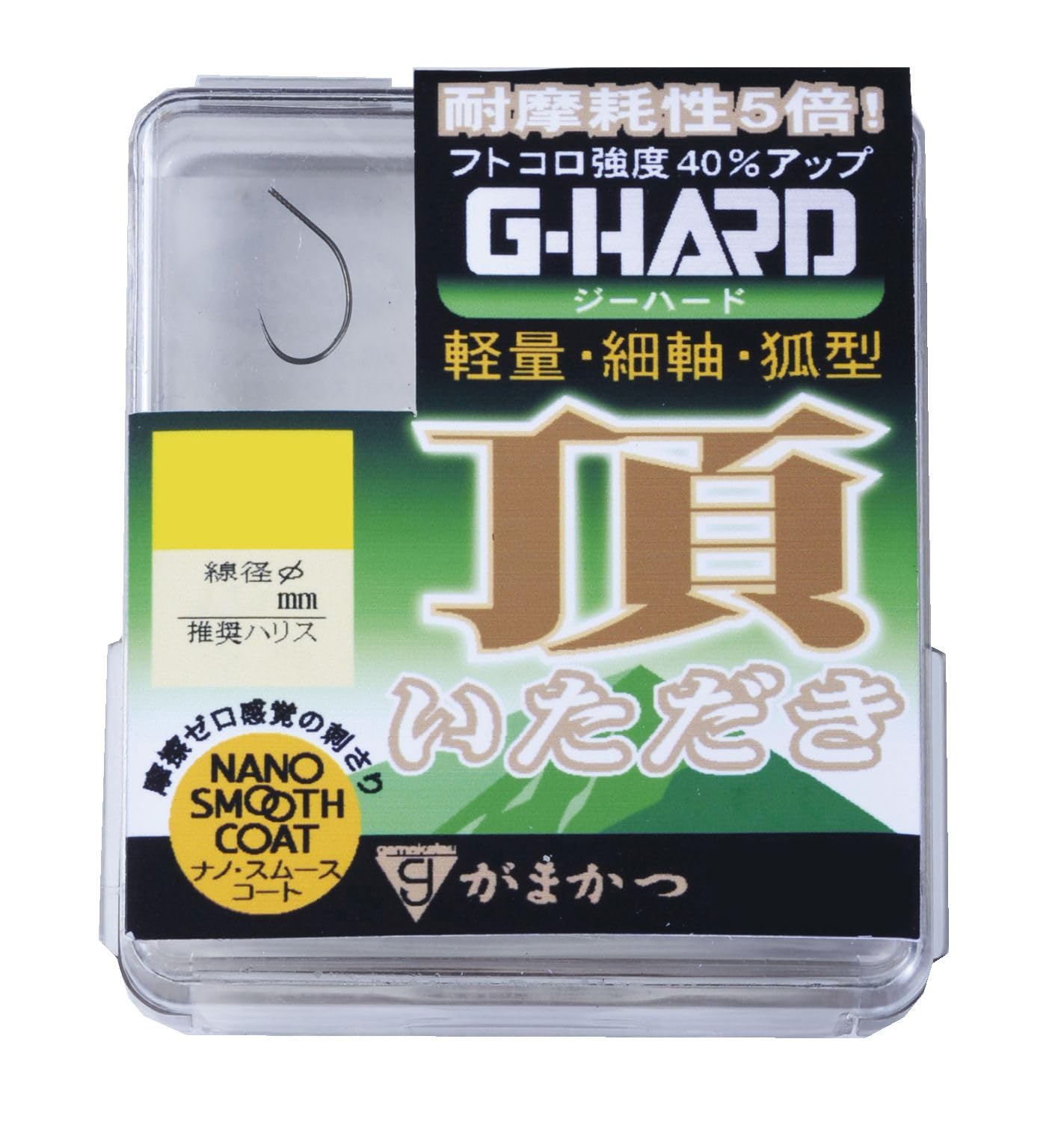 

Gamakatsu Single Hook The Box G Hard Top (Итадаки) нет. 7 84 шт. 68451