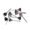 10Pcs Stainless Steel Wire Cup Mini Brush Fits Dremel Rotary Tool Accessory 13Mm