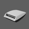 Decorative Cover Car Air Flow Sticker Simulated Design Hood Scoop Air Flow Intake  Car Decoration