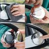 2Pcs Blind Spot Mirrors, Round HD Glass Convex 360° Wide Angle Side Rear View Mirror with ABS Housing for Cars SUV and Trucks