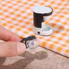 Cup 1:12 Dollhouse Coffee Maker Kitchen Furniture Coffee Pot Doll House Miniature Accessories