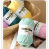 100g/Rolle Stoffstreifen Garn Handgemachter Bär DIY Häkelmaterial Tasche Geschenk Kissen Teppich Flauschiger Garnball Baumwolle Häkelzubehör