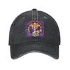 Mexican Sugar Skulls And Flowers Denim Cap Casual Baseball Caps Adjustable Hat Summer Unisex Baseball Hats