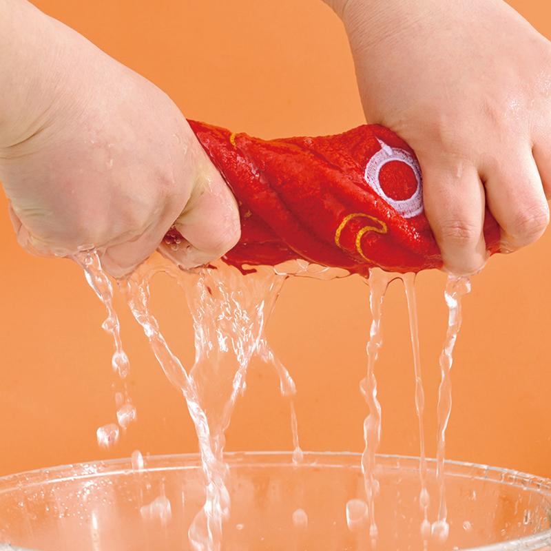 Spring Festival Hanging Towels Chinese New Year Hanging Towel Super Absorpted Wipe Cloth Kitchen Cleaning Towels