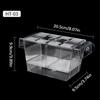 Aquarium Hatchery Acrylic Isolation Box Breeding Box Spawning Device Incubator Tank  Fish Tank Divider for Baby Fishes Shrimp