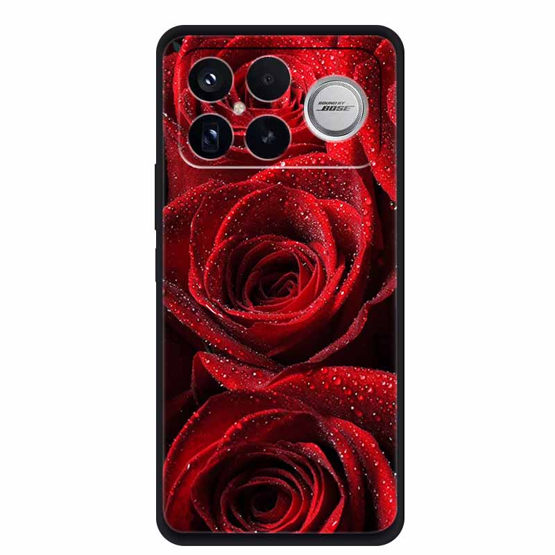 

Чехол для Xiaomi Poco F8 Ultra Цветочный Роскошный Силиконовый Мягкий Чехол для Телефона для Poco F8 Ultra 5G Защитный Чехол Coque Poco F 8 Ultra Poco F8 Ultra