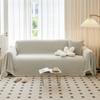 YanYangTian Chenille Sofa Towel for Living Room French Style Home Decoration Sofa Cover Couch Cover Tassel Edge Waffle Cushion