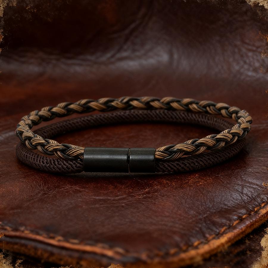 4 Colors Men Leather Bracelet High Quality 4mm String Wrap Braslet Bangle Street Leisure Versatile Accessories Handmade Pulseras