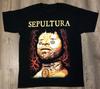 Sepultura Roots Band T-shirt Nera a Maniche Corte Tutte le Taglie HNG96 T-shirt Unisex