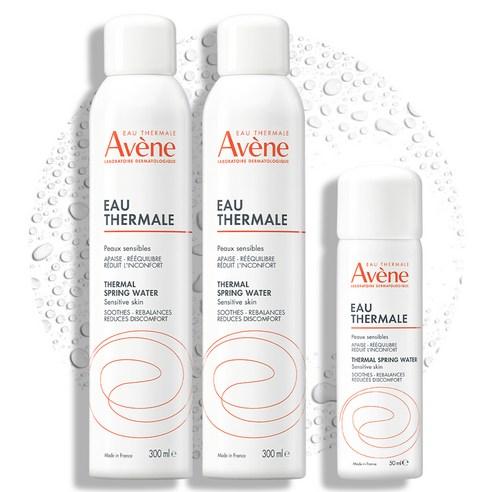 Avène Thermal Spring Water Mist 300ml, 2-Pack + 50ml Set, 1 Set