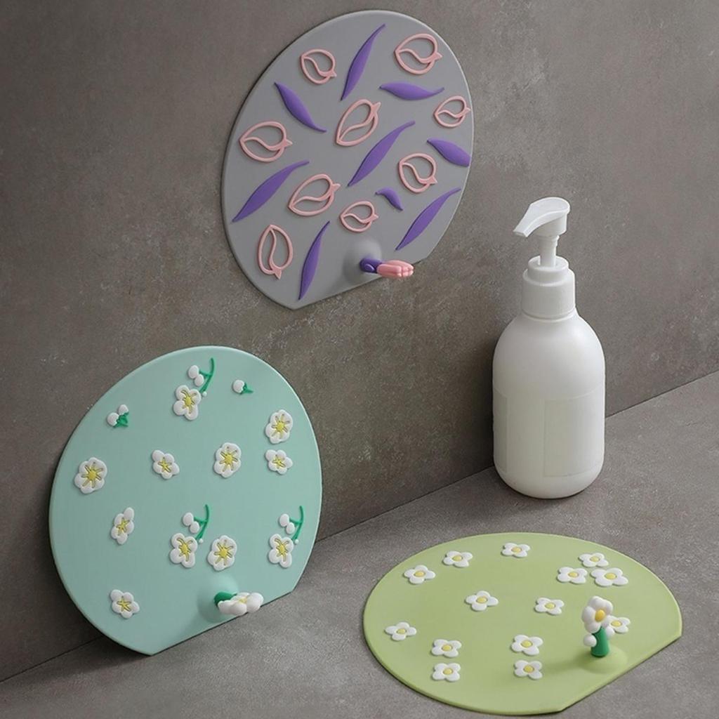 Sink Mat 1 Pcs Floor Drain Deodorant Anti-insect Anti Odor Water Stopper Floor Drain Cover Pad for Toilet Shower Sewer