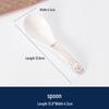 Set di Stoviglie in Ceramica di Lusso: Piatto, Ciotola, Cucchiaio e Tazza in Osso con Bordo Dorato - 4 Pezzi per Eleganza di Hotel e Ristorante
