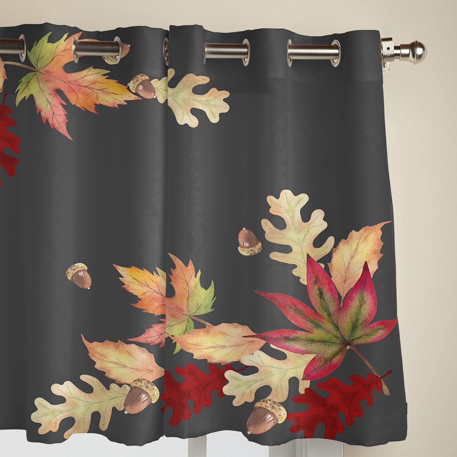 Акварельный кленовый лист — фото 4