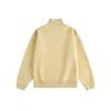 Unisex Oversized Knit Cardigan With Stand Collar Casual Loose Fit Pullover Fall Youth Fashion