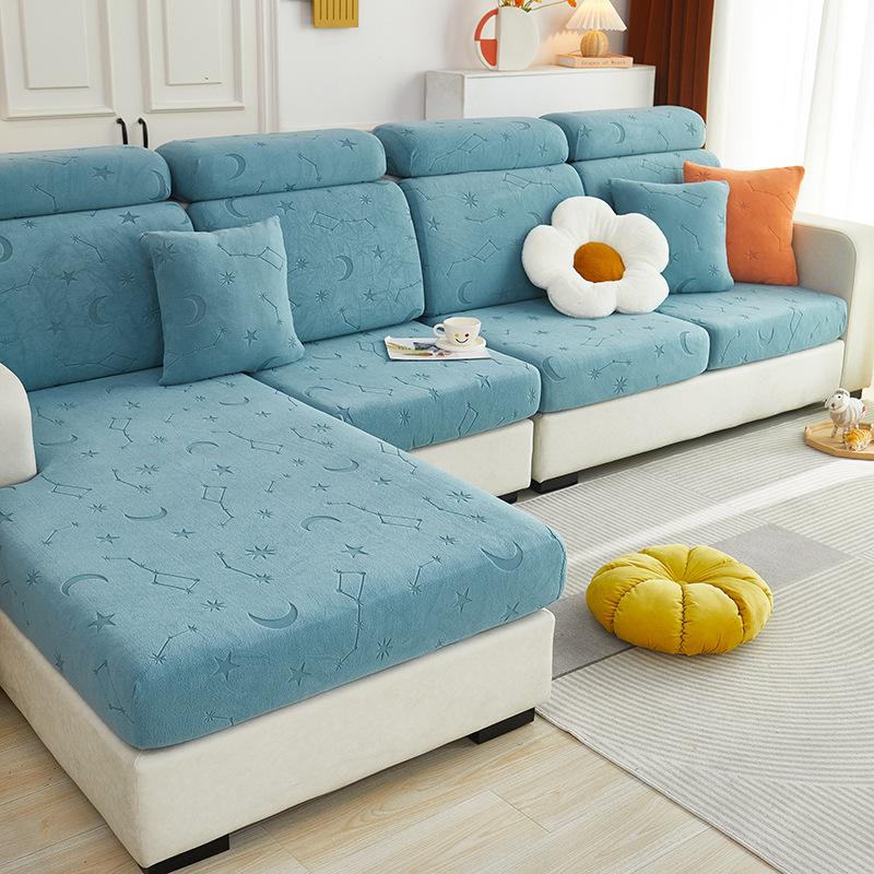 

Бытовой чехол для дивана с защитой от царапин, современная простая нескользящая универсальная комбинация 50-65cm*50-65cm*5-20cm