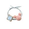 Korean Cute Mickey Hair Rope: Resin Hair Band for Girls