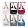 Rutschfeste Damen-Socken für Yoga & Pilates mit Kreuzriemen für Herbst/Winter