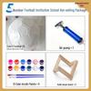 Customizable DIY Graffiti Football - Perfect for Kids & Adults