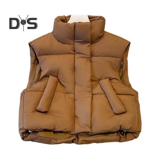 

Зимнее женское пальто с воротником-стойкой, застежкой-молнией, длинными рукавами, однотонное ветрозащитное, сохраняющее тепло, утепленное пуховое пальто для мужчин, приталенная куртка для отдыха на природе M кофейный