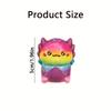 New 12/24Pcs Kids Adult Mini Kawaii Newt Cute Stress Relief Squeeze Toys Random Slow Rising Toy Carnival Goodie Party Send Gift