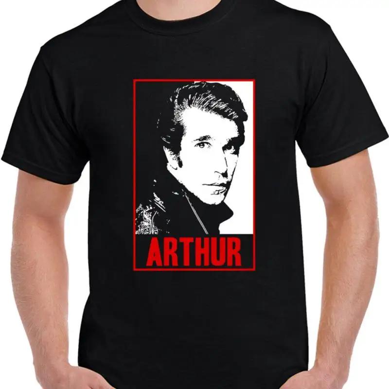 Arthur Fonzarelli Fonzie Fonz Happy Days 50s 70s Tv Funny Fan Parody T Shirt