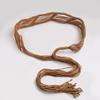 Boho Style Waist Rope Weaving Knotted Ethnic Style Natural Beach Leisure Vacation Style Exquisite Women's Waist Rope