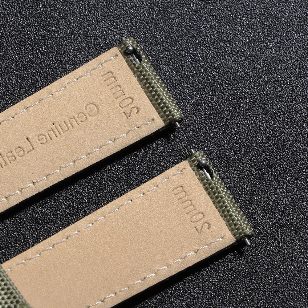 Denim Pattern Nylon Watchband for Casio Vintage Strap 20mm 22mm Watch Band for Seiko Watchs for Blancpain Men Women Accessories