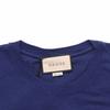 Gucci Interlocking G Stripe Print T-shirt 'Blue' Men's 616036-XJDAG-4684
