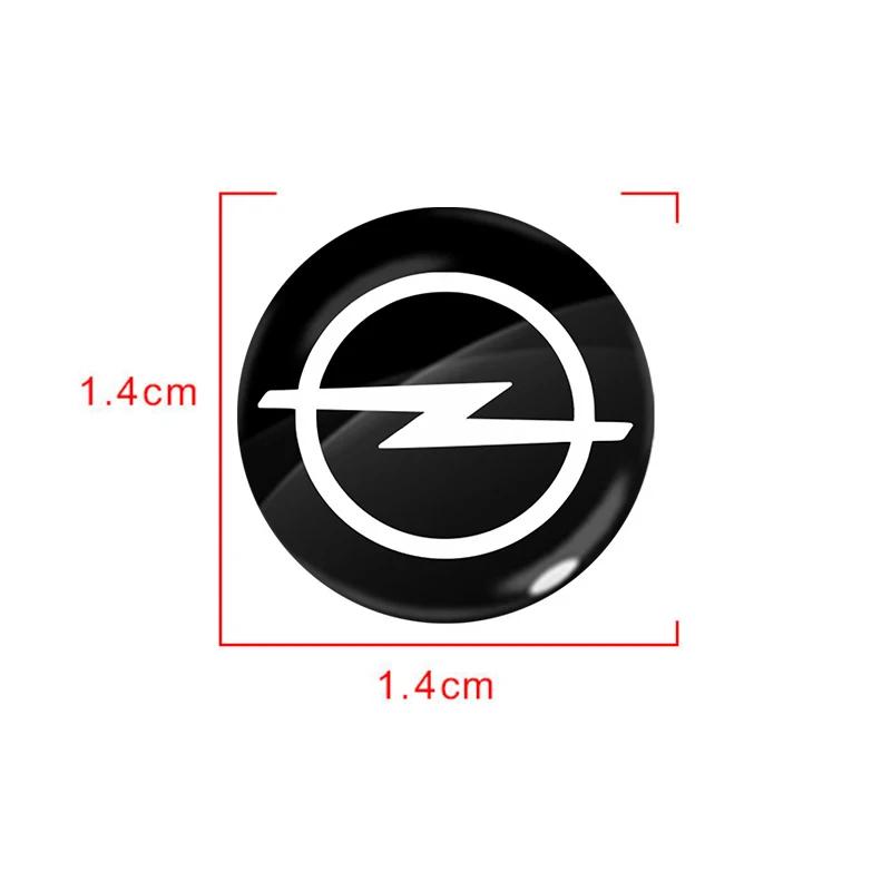 14mm Speciální samolepky odznaků pro klíče od dálkového ovládání auta Pro Opel Astra j Insignia Astra g Corsa Zafira b Mokka Vivaro Meriva