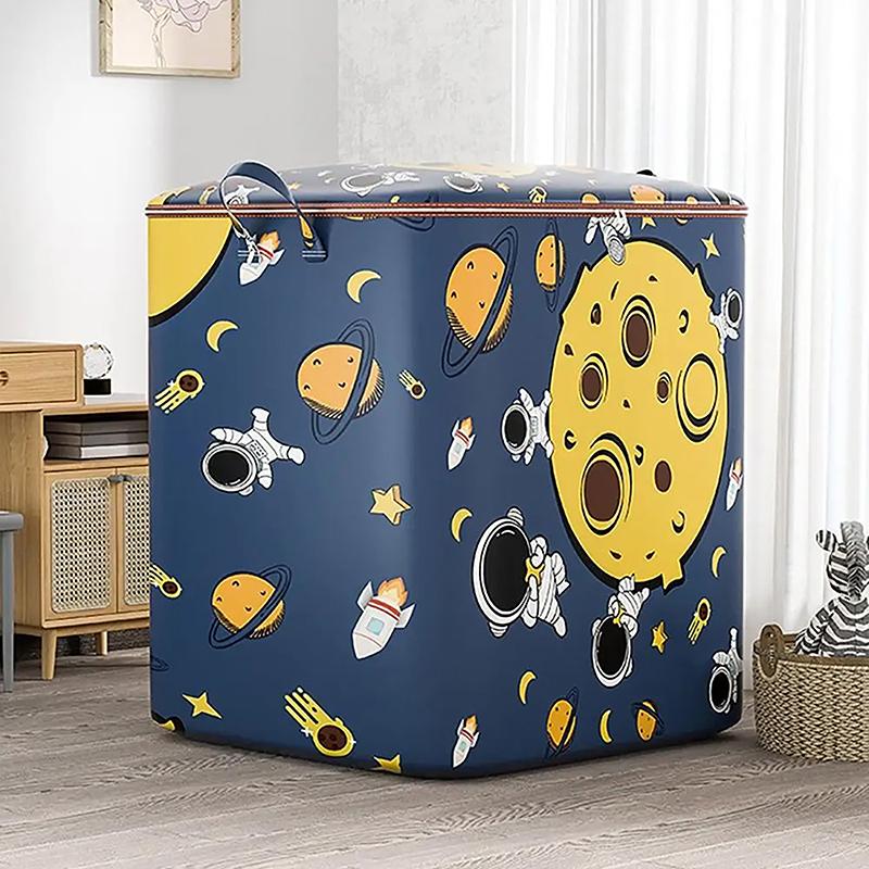 Składana Torba do Przechowywania z Zamkiem Błyskawicznym Duża Pojemność Torby do Przechowywania Kołder Ubrań Odporna na Wilgoć Koc Pościel Organizer na Odzież