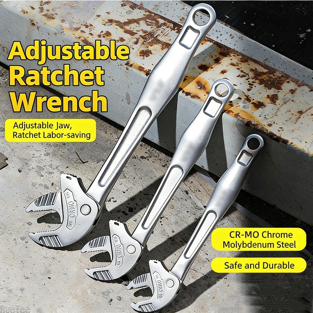 Industrial-Power Crab-Claw Ratcheting Wrench: Good Performance Agile Adaptability All-In-One Functionality Swift Adaptability