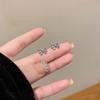 Korean version of small silver bow stud earrings femininity simple personality Internet celebrity earrings sleep free earrings