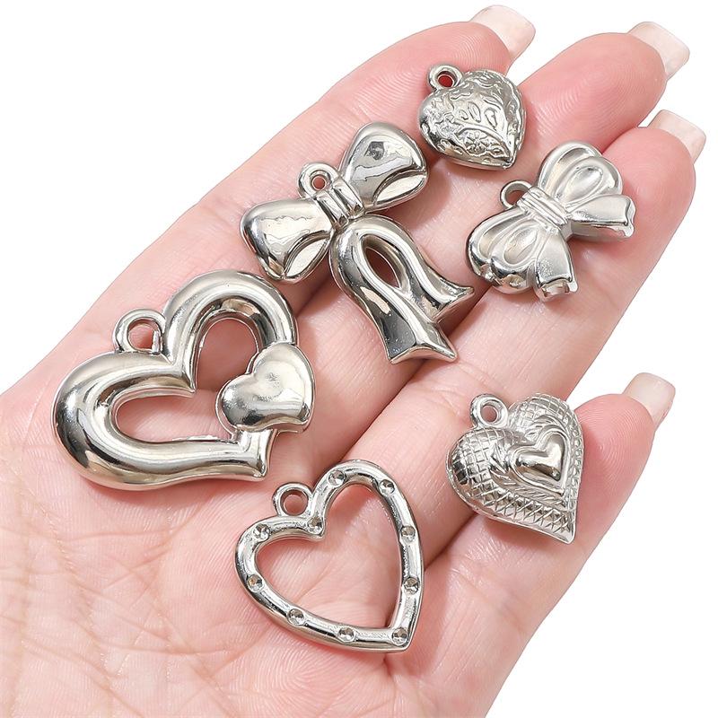 CCB Love Bow Pendant Handmade DIY Necklace & Bracelet Charm Accessories