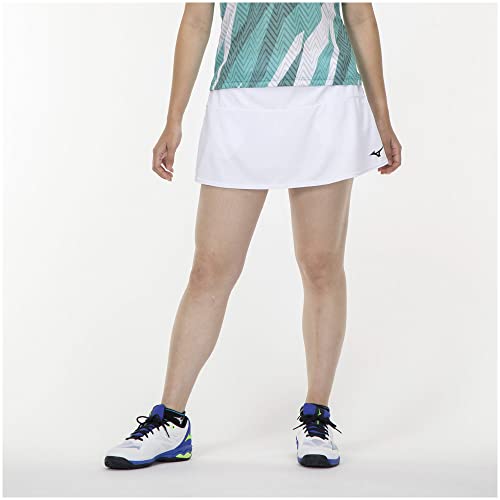 Tennis Skirt, Anti-sticky, 62JB2201, White, Size M