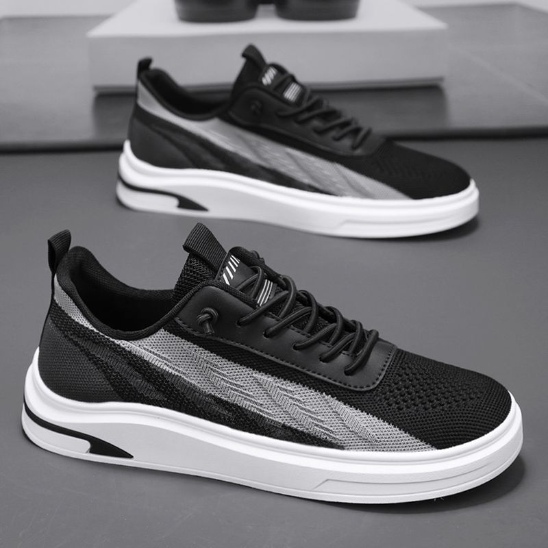 

Fashion Summer Male Shoe Miked Colour Mesh Lace-up Fashion 2025 Sneakers High Quality Retro Low Price Elegant Size 44 Men s Casual Shoes 39