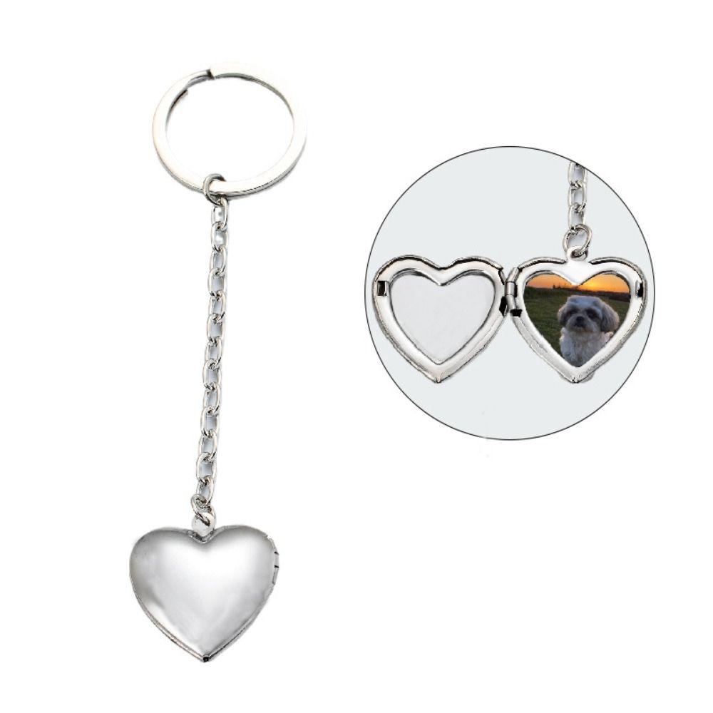 5Pcs Family Photo Hold Pendant Y2K DIY Jewelry Making Charm Heart Album Pendant  Jewelry Accessories