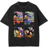 Футболка Future Trunks Dragon Ball Z Аниме Мужская Винтажная Кислотная Стирка Оверсайз Хлопок Уличная Одежда Воин с Мечом Графические Футболки 2026