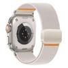 Elastic‑Nylon Replacement Watch‑Strap With Magnetic‑Buckle, Stretch Adjustable Wrist‑Bracelet Accessory For Apple Watch 38/40/41/42mm