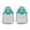 Nye Nike Air Force 1 Low Hvit Vasket Teal Dame DD8959-101