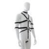 Gay Rave Harness Man Pu Leather  Bondage Strap Chest Restraint Kit Sex Lingerie Adjustable Cosplay Sex Toys Sex Toys For Men