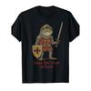 Funny T-Shirt, 'Twas The 'Tism M'Lord Medieval Knight Frog Tsim