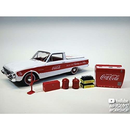 AMT 1/25 Scale 1960 Ford Ranchero with Coke Cooler Box Plastic Model Kit (AMT1189)
