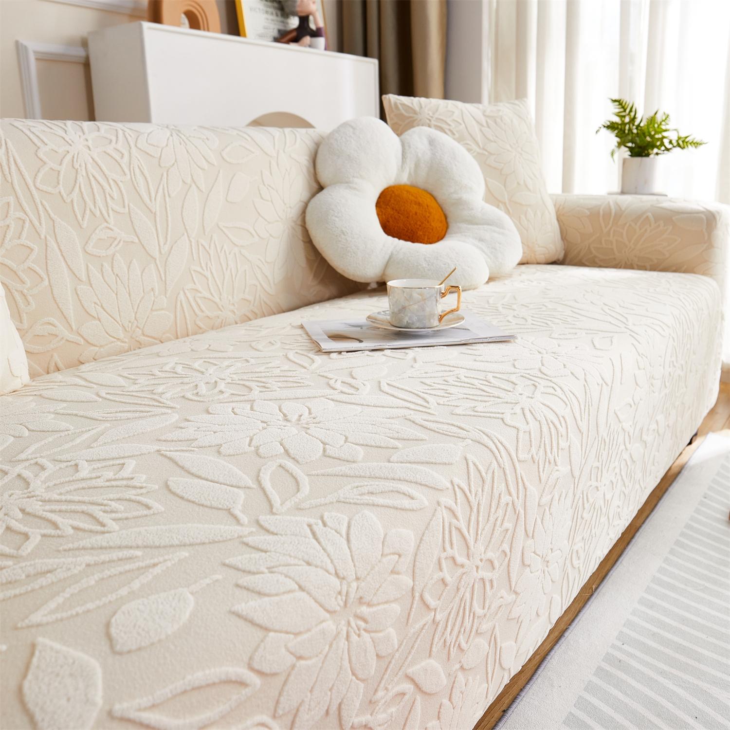 

1 шт. эластичный чехол для дивана Camellia Jacquard, нескользящий чехол для дивана, чехол для дивана Four Seasons Universal Furniture Protector Decor 1 Seater