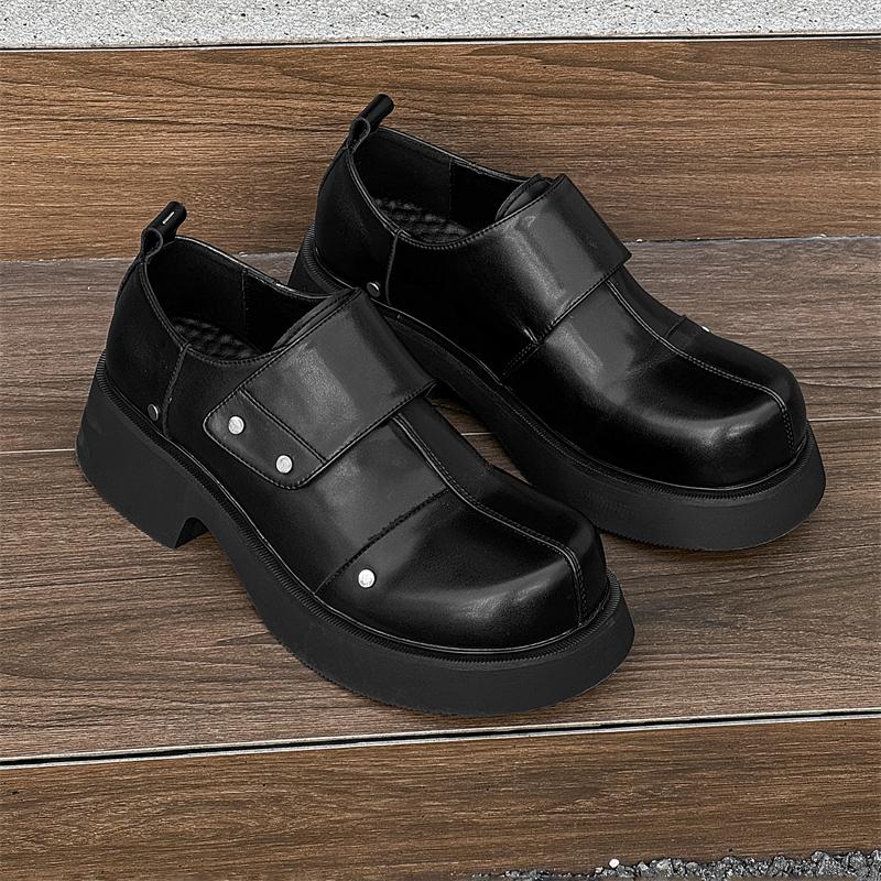 Fashion Thick Bottom Men Loafer All-match Male Comfortable Casual Shoe 2025 Classic Male Business Shoes Luxury Brand Mens Slip on Shoes