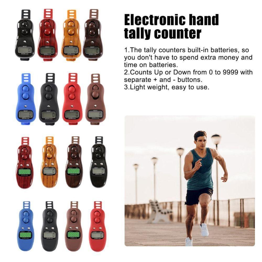 Gebetswerkzeug Handheld Mini Handzähler Digitalanzeige Mini-Größe Tragbarer Digitalzähler Strichzähler Spielzeug Persönlicher Gebrauch