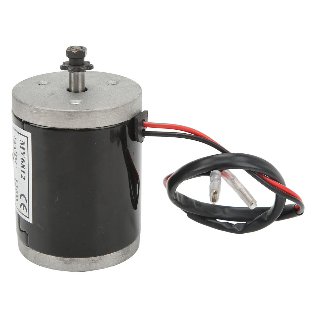 MY6812 Motor 24V120W DC Chain Tooth High Speed Motor 98 Sections 25H Chain Controller Small Brush Motor Set