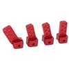 4Pcs RC Link Mounts Fit for SCX10 II AR44 Crawler Rear Axle Anti Squat Mounts Aluminum Alloy